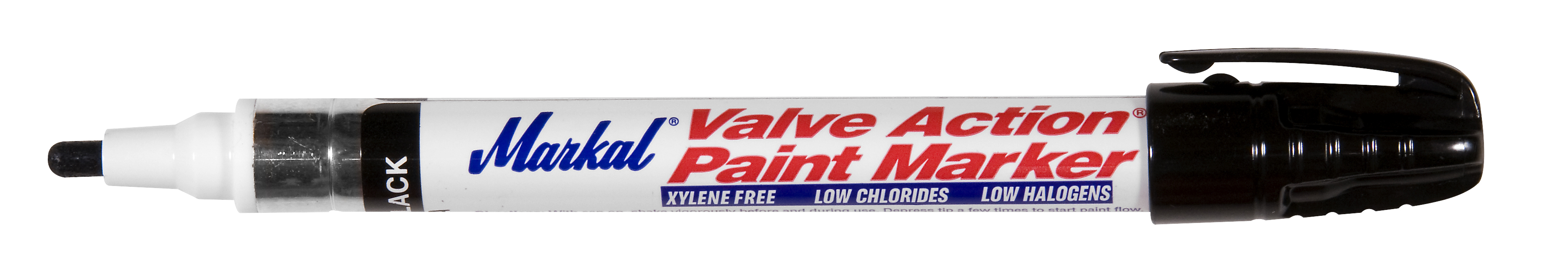 Marker, valve action black paint
